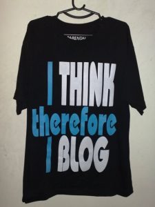 Blog shirt
