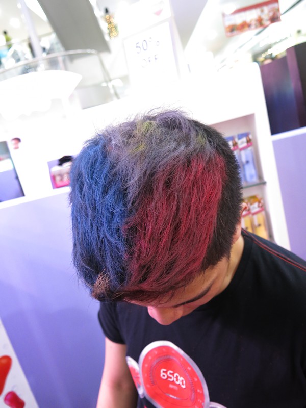 Chris Pastel Hair Color Philippine Flag (9)