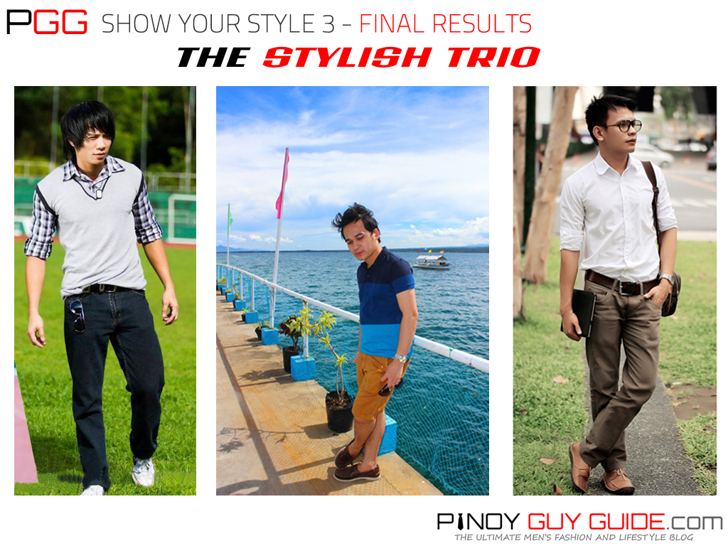 PGG SHOW YOUR STYLE 3 - FINAL RESULTS - The Stylish Trio