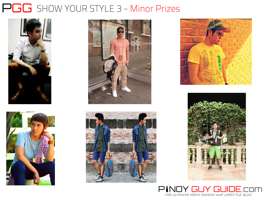 PGG Show Your Style 3 - Minor Prizes
