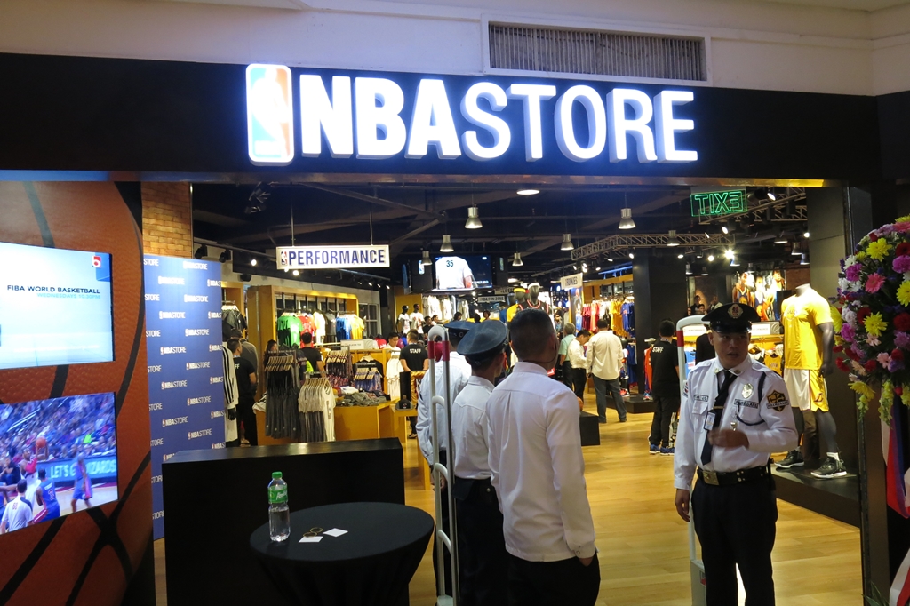 Nba Store Manila Philippines Trinoma Mall Quezon City By