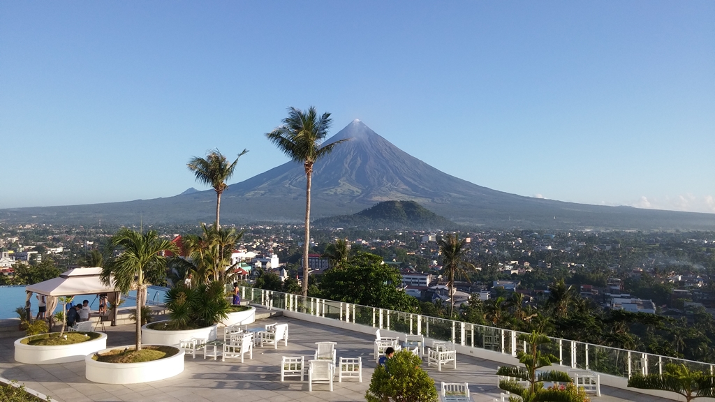 Mt. Mayon View from The Oriental Legazpi