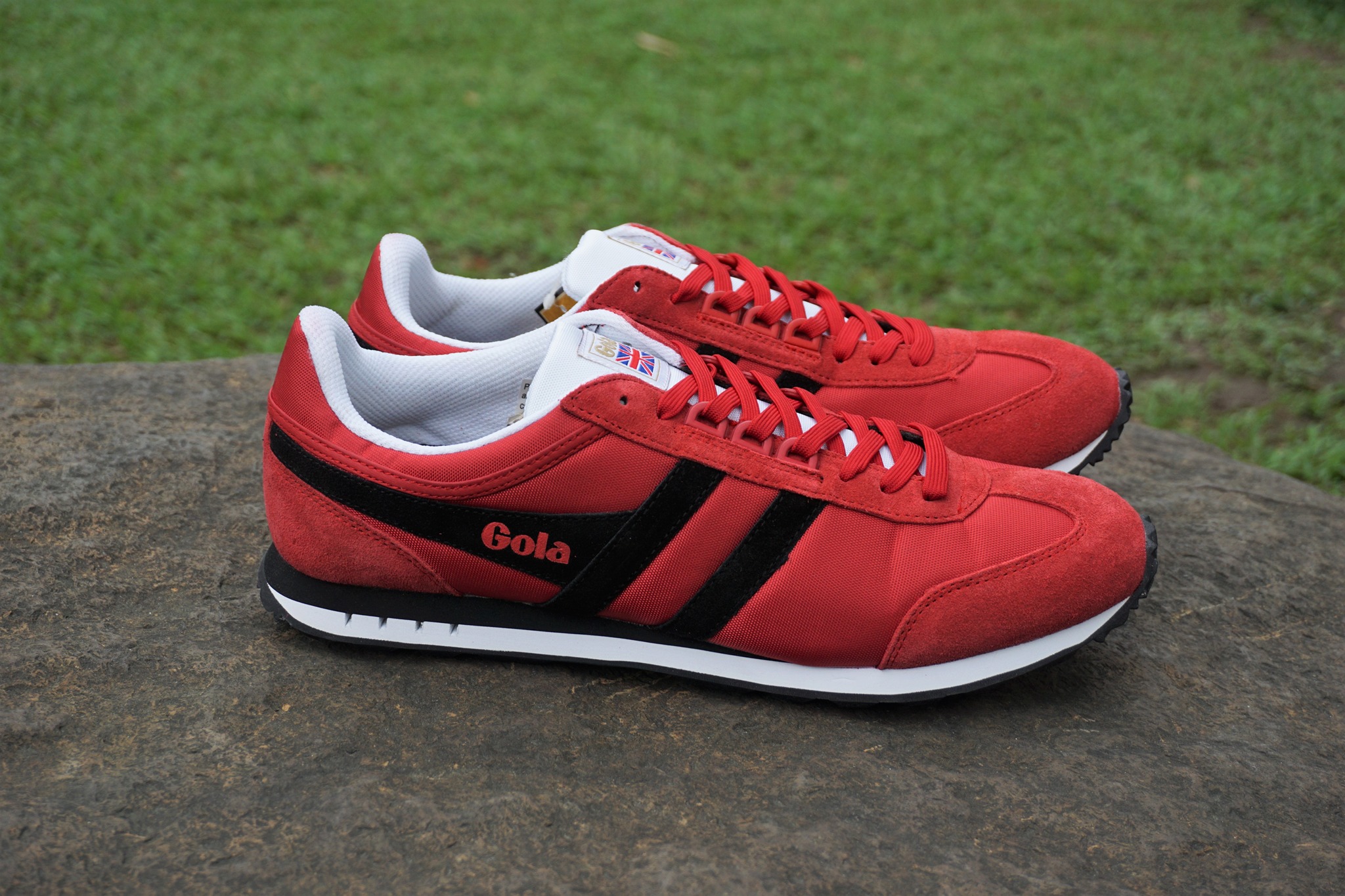 Gola Men’s Red Black Trainer Shoes (9) – Pinoy Guy Guide