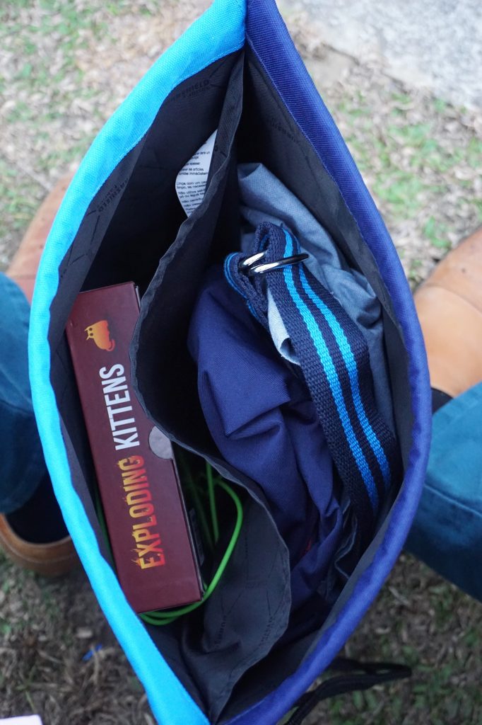 Hawk Drawstring Lifestyle Backpack is made for overnights and road