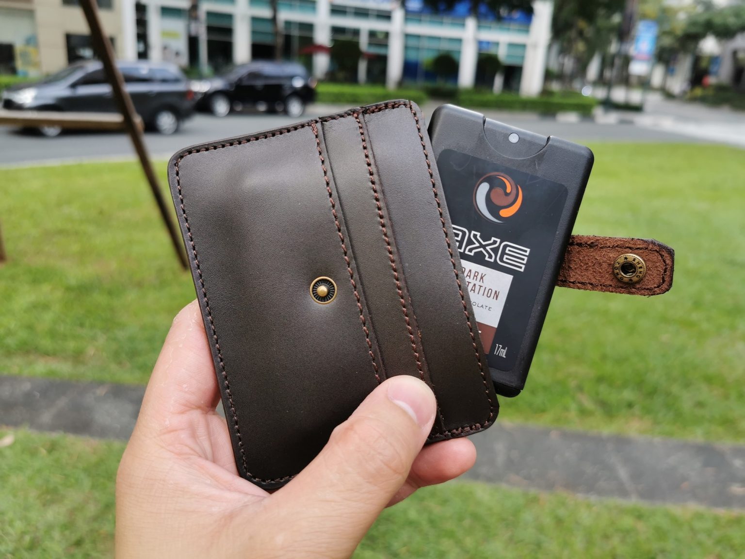 Axe Pocket Perfume for Men helps you to smell great anytime and